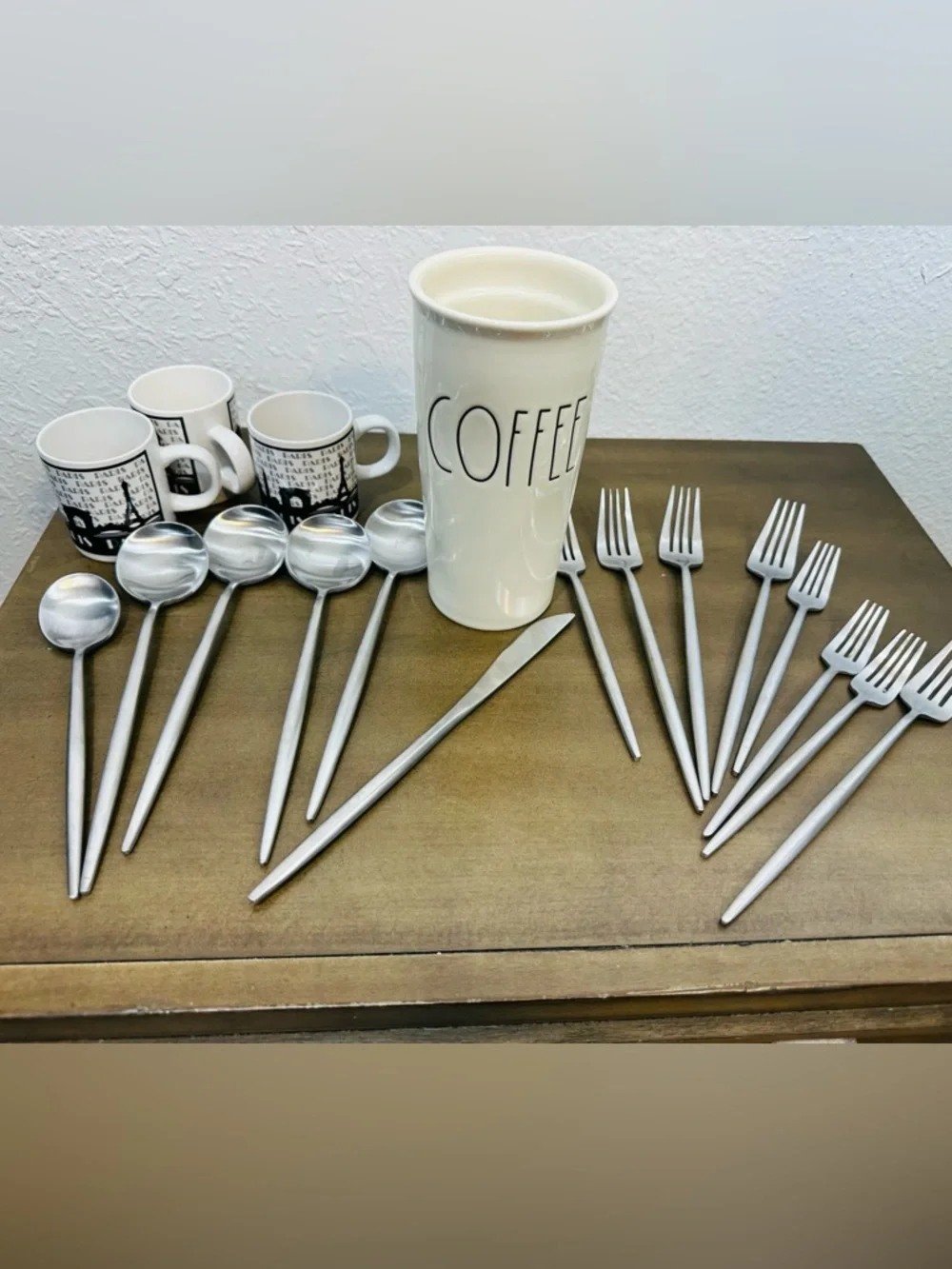 Stainless Steel Cutlery Bundle Set in Silver - Complete Home Dining Set